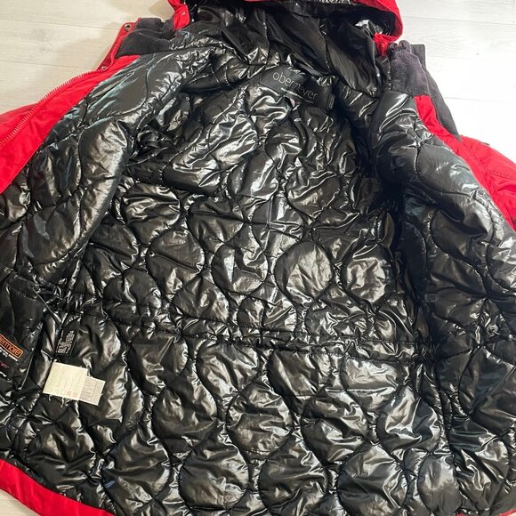 Obermeyer womens red winter jacket size 6 - Picture 7 of 10